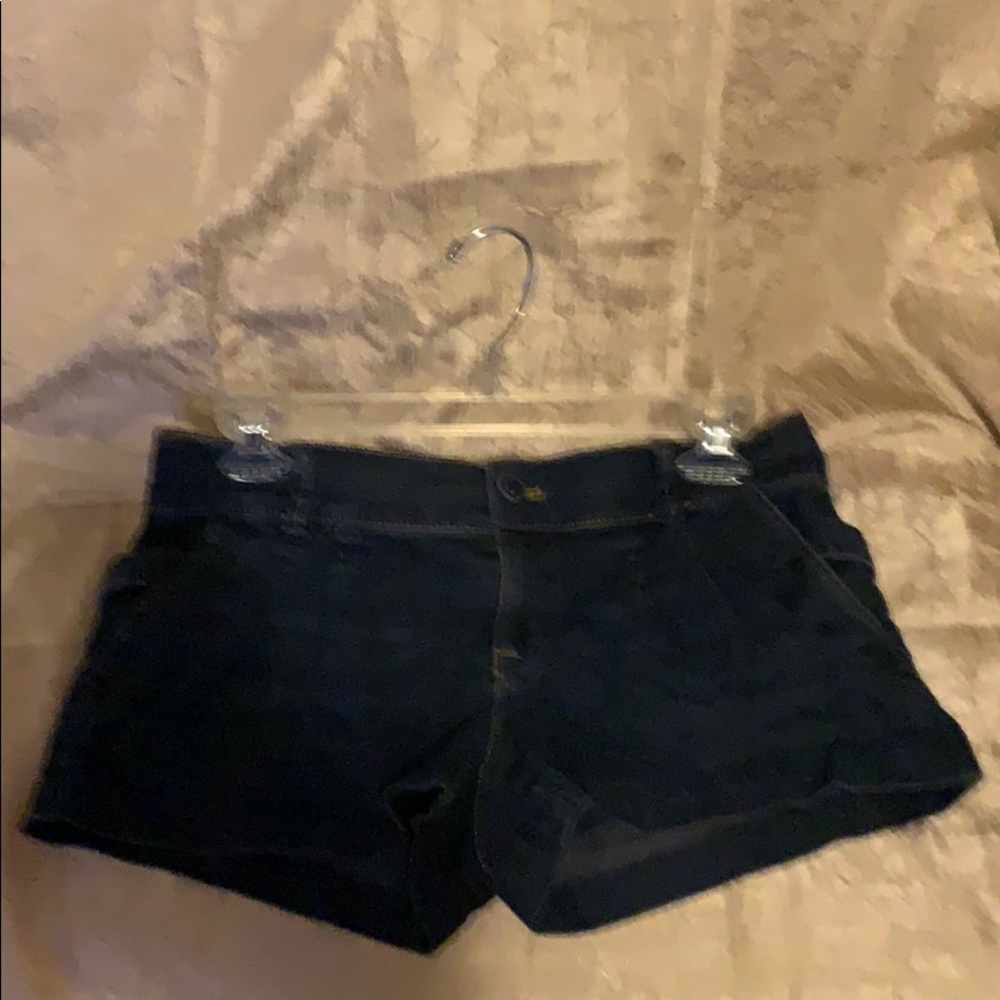 Denim jeans shorts